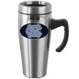 N. Carolina Tar Heels Steel Travel Mug w/Handle